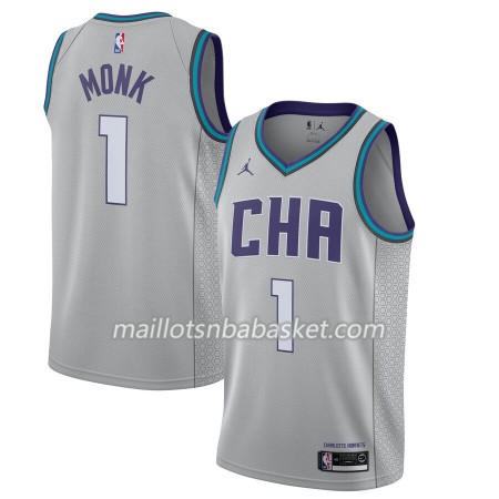 Maillot Homme Charlotte Hornets Malik Monk 1 2019-20 Jordan Brand City Edition Swingman